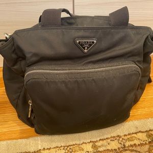 Prada diaper bag